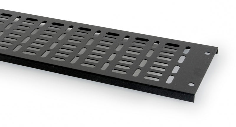 Prism 42U 150mm Cable Tray (Black Only) — official manufacturer accessory image; range illustration.