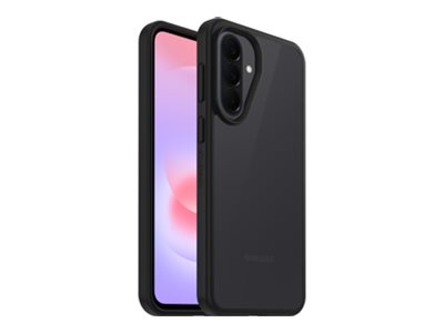 OtterBox React Case for Samsung Galaxy A37 5G – ProPack – Black Crystal (Clear/Black)