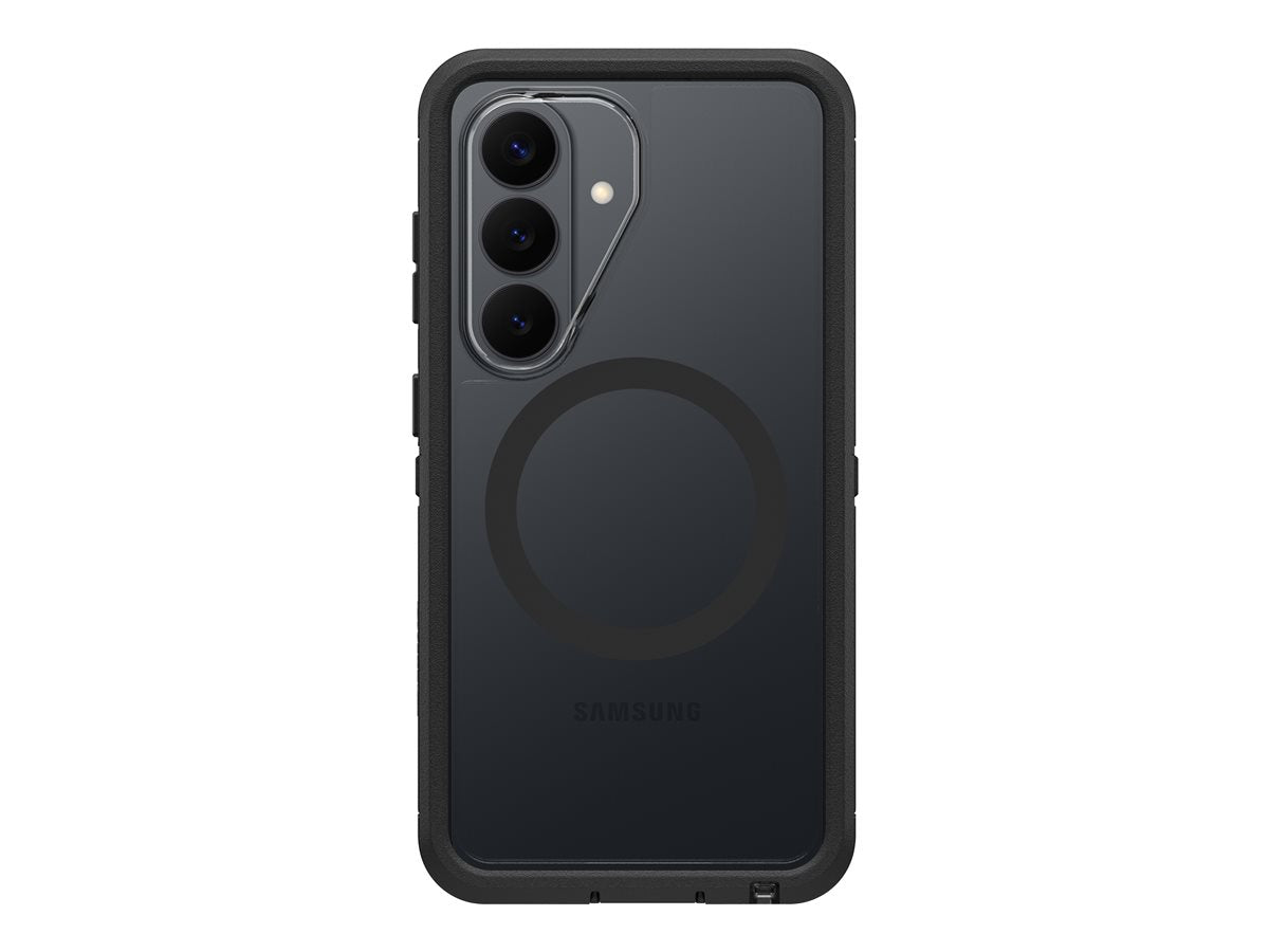 OtterBox Defender Pro XT Magnets Case for Samsung Galaxy S26 – Dark Side (Clear/Black)