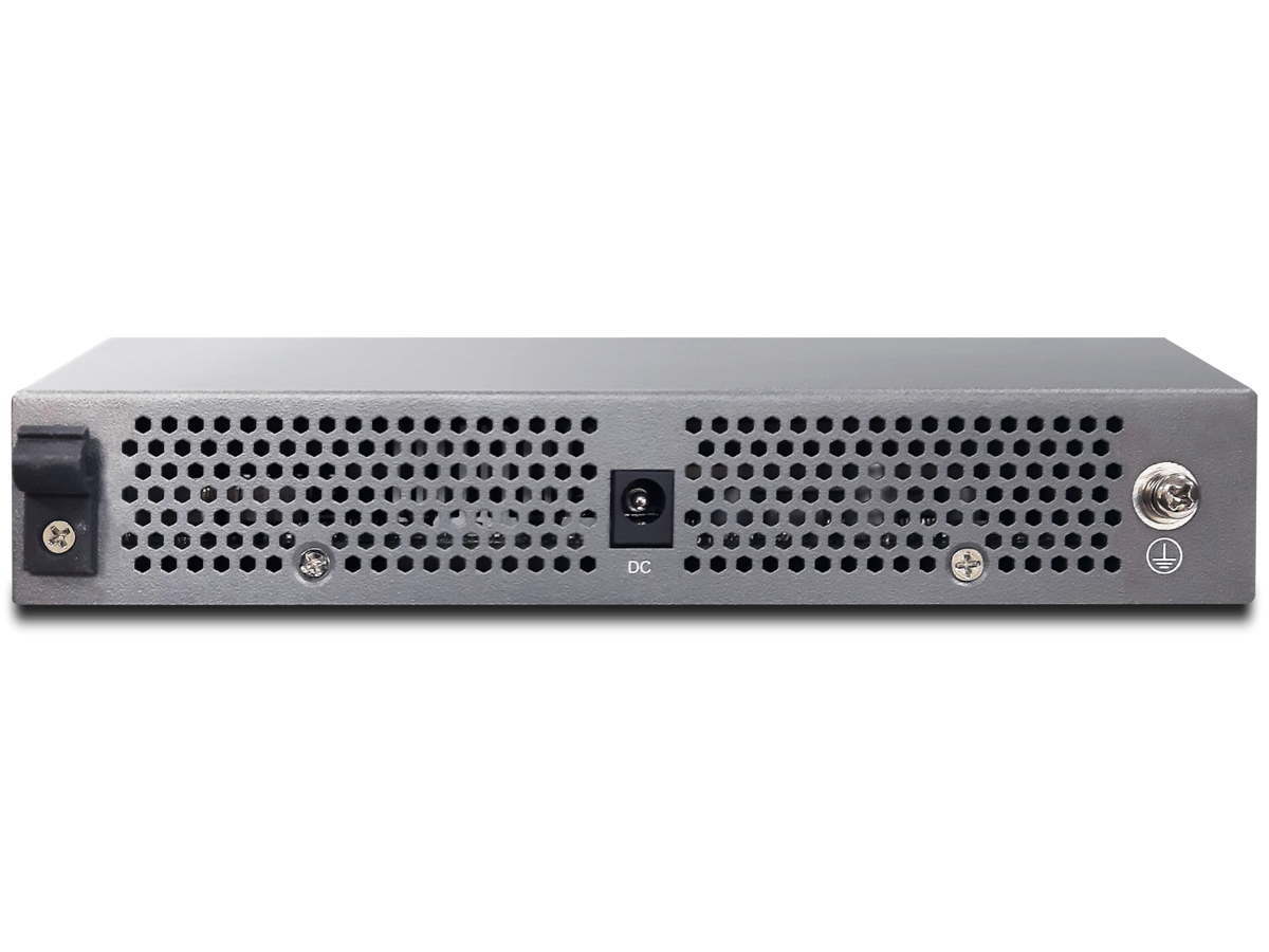 DrayTek VigorSwitch q1070x – official gallery image 4 (Q1070x-rear)