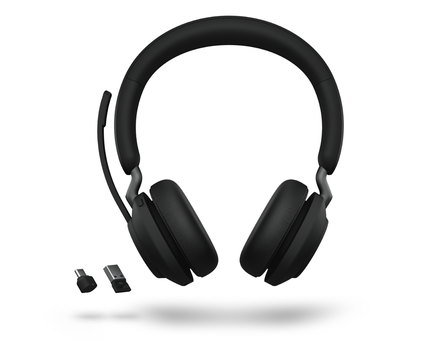 Jabra Evolve2 65 MS Stereo Black | USB-C or USB-A with or without Stand