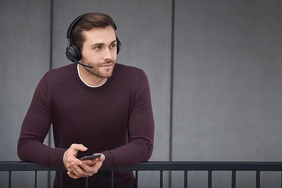 Jabra Evolve2 65 MS Stereo Black | USB-C or USB-A with or without Stand