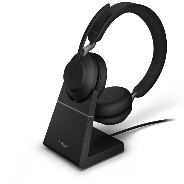 Jabra Evolve2 65 MS Stereo Black | USB-C or USB-A with or without Stand