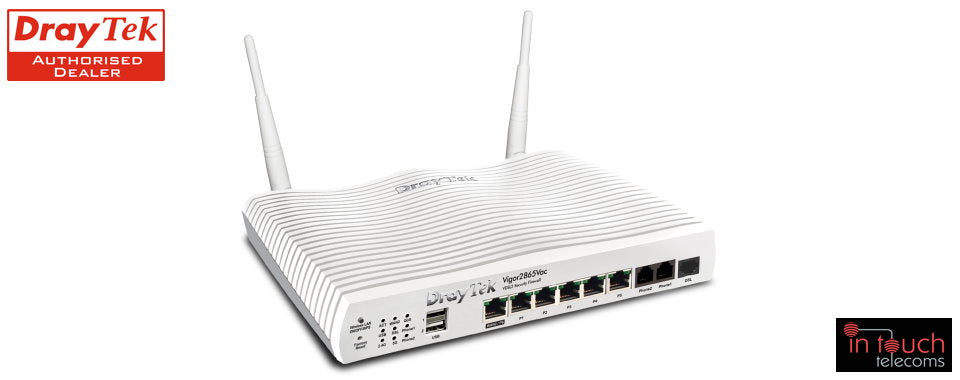 Draytek Vigor 2865Vac - Ideal for Remote Working | V2865VAC-K