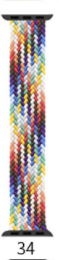 Nylon Stretch Woven Strap | Compatible with Apple Watch 38mm to 42mm