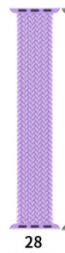 Nylon Stretch Woven Strap | Compatible with Apple Watch 38mm to 42mm