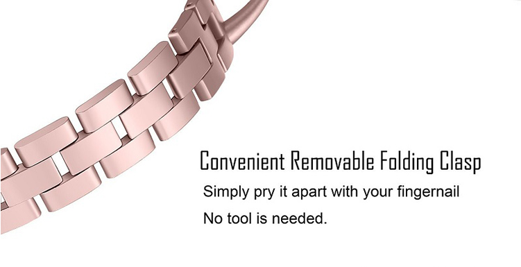 Diamond Stainless Steel Bracelet | Compatible with Apple Watch 38mm to 42mm