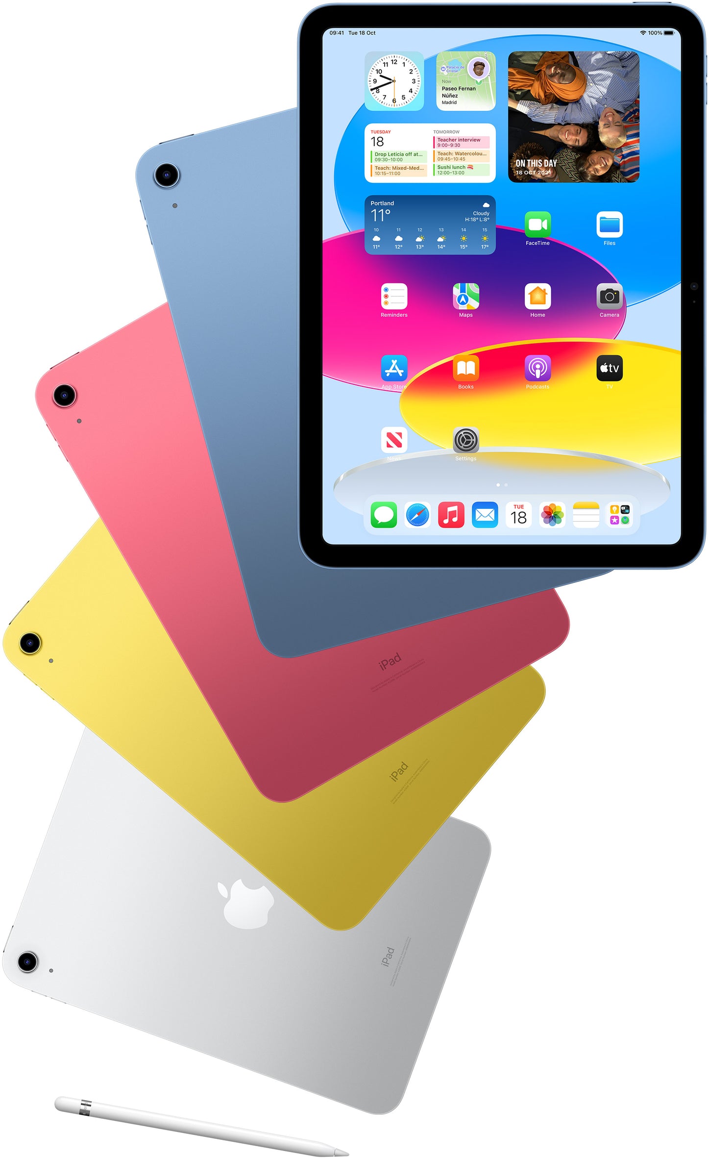 Apple 10.9-inch iPad 10th Gen (2022) | Wi-Fi + Cellular