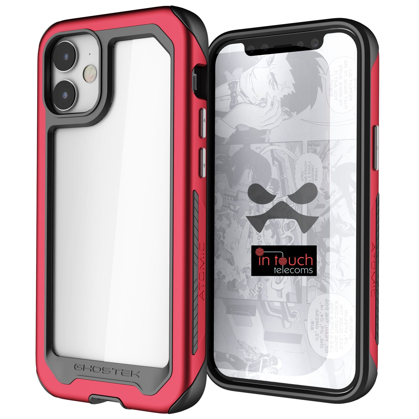 Atomic Slim iPhone 12 5.4" Red 1