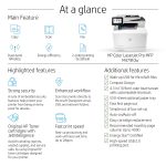 HP Colour LaserJet Pro MFP M479dw Wireless Printer | Duplex Function
