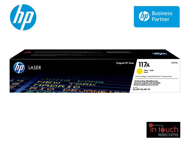 HP 117A Laser Toner Cartridge | Black, Cyan, Magenta, Yellow or Multipack