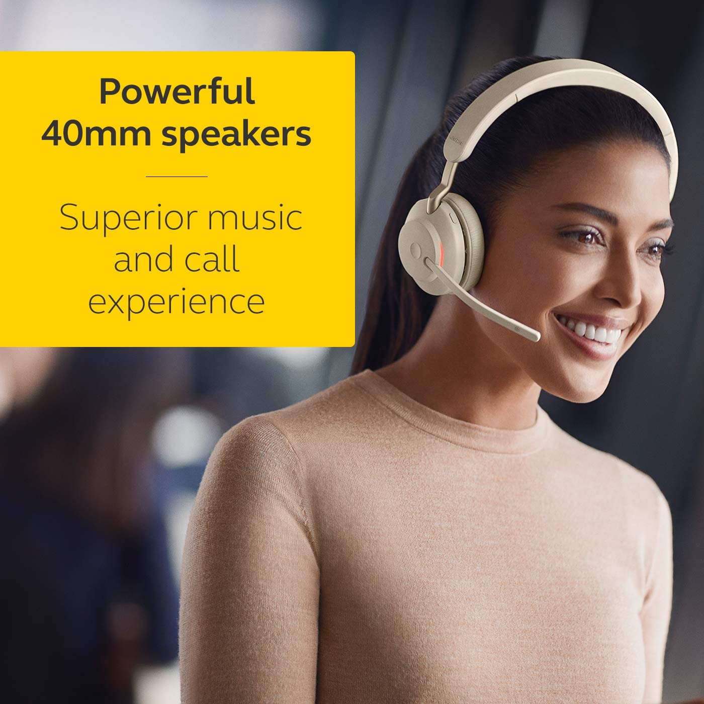 Jabra Evolve2 65 Wireless PC Headset USB-A Bluetooth | Microsoft Teams Certified