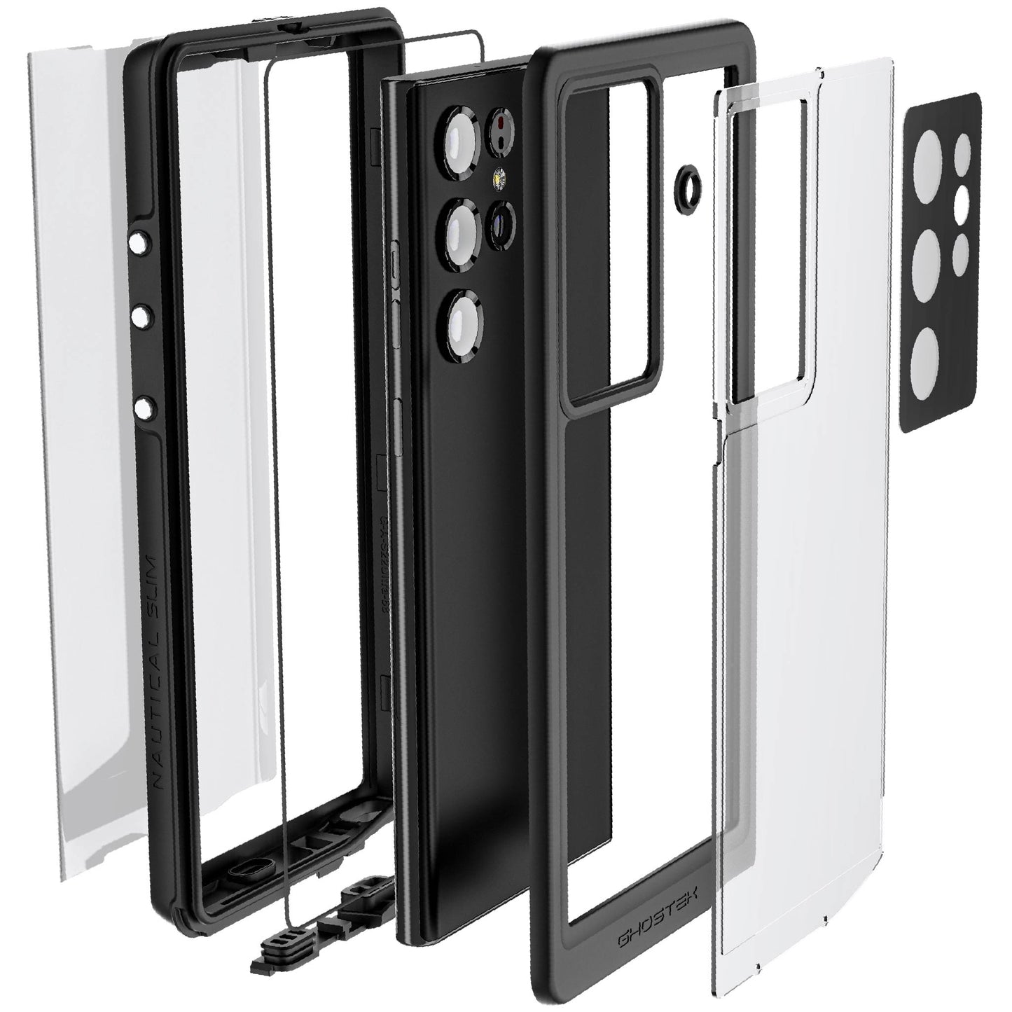 Ghostek Nautical Slim Case for Samsung Galaxy S22 | Military Grade 360°