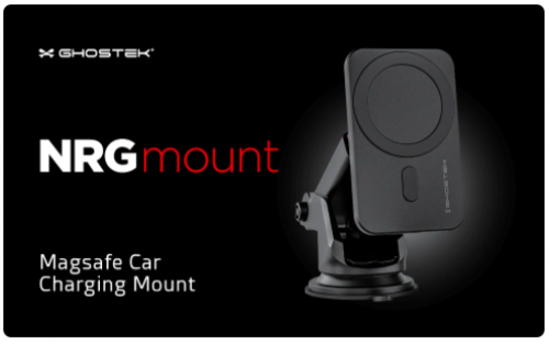 Ghostek NRGmount | iPhone Magnetic MagSafe Car Mount Charger