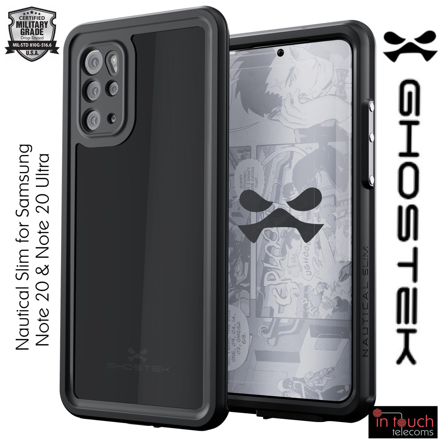 Ghostek Nautical Slim Case for Samsung Galaxy Note 20 | Military Grade