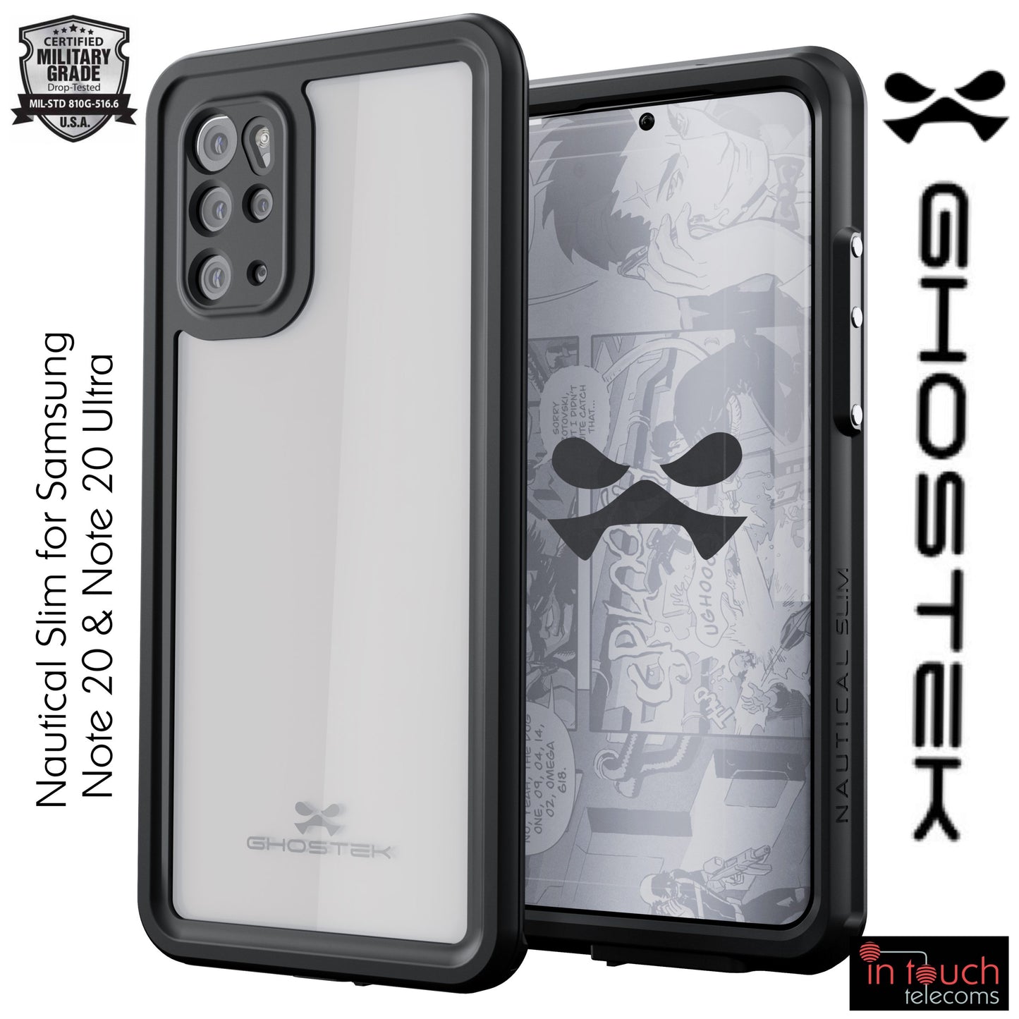 Ghostek Nautical Slim Case for Samsung Galaxy Note 20 | Military Grade