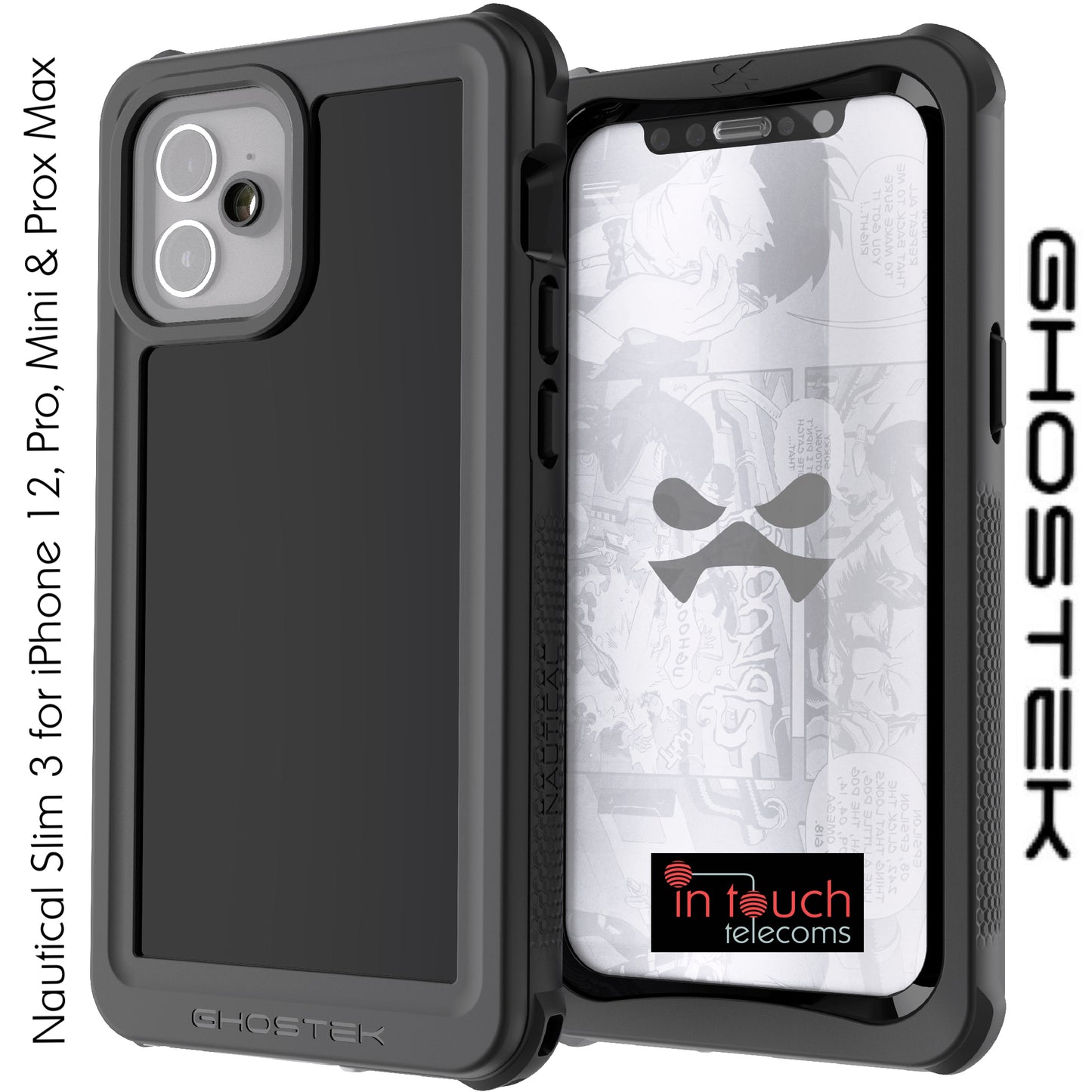 Ghostek Nautical 3 Case for iPhone 12 Pro 6.1 | Military Grade 360°