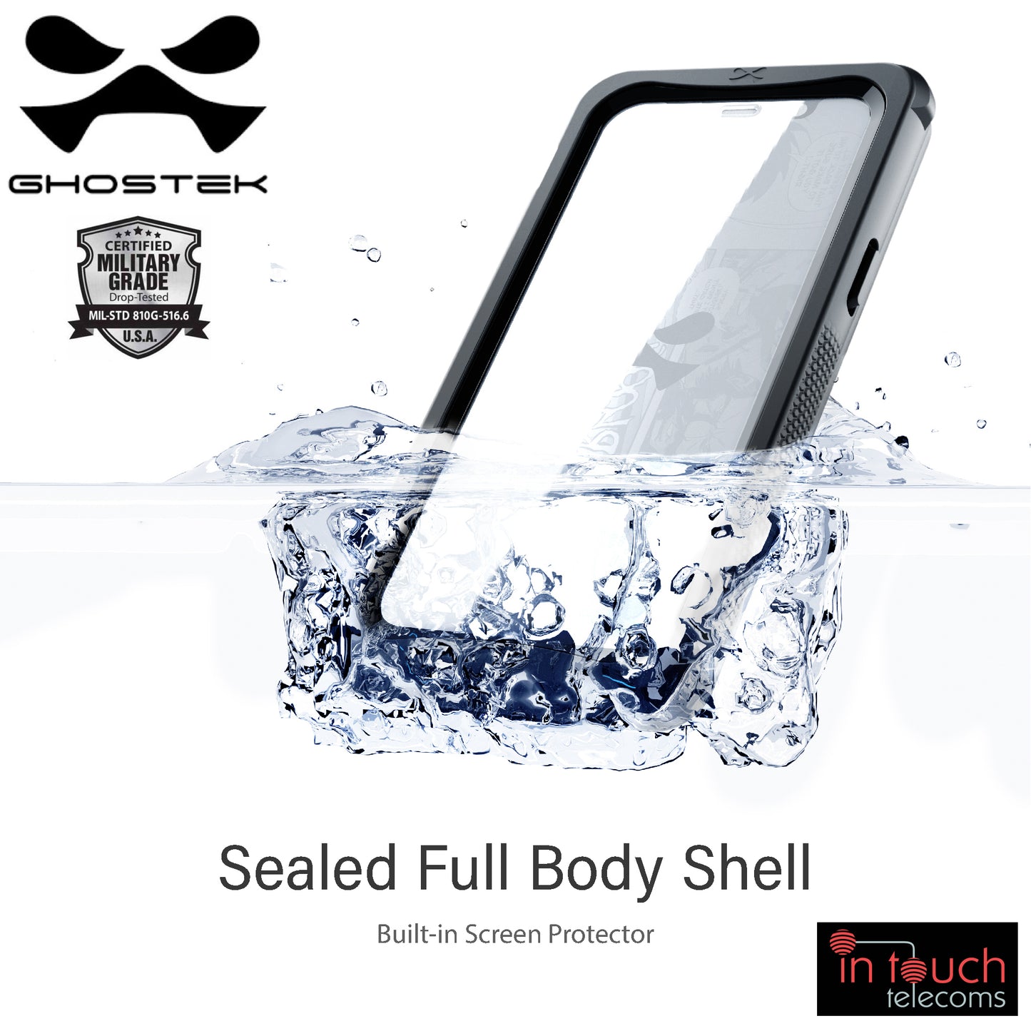 Ghostek Nautical 3 Case for iPhone 12 Pro 6.1 | Military Grade 360°