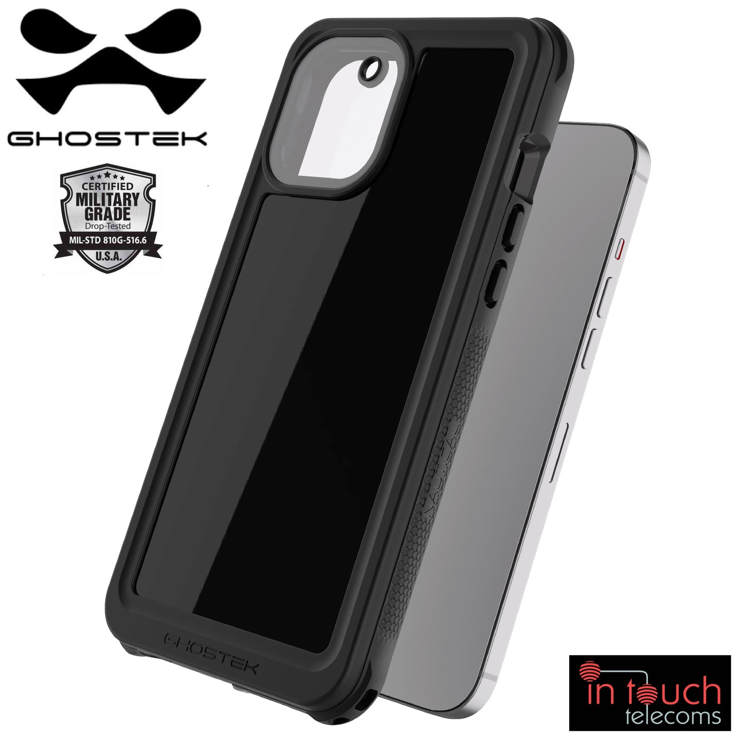 Ghostek Nautical Slim Case for iPhone 13 Mini (5.4) | Military Grade 360°