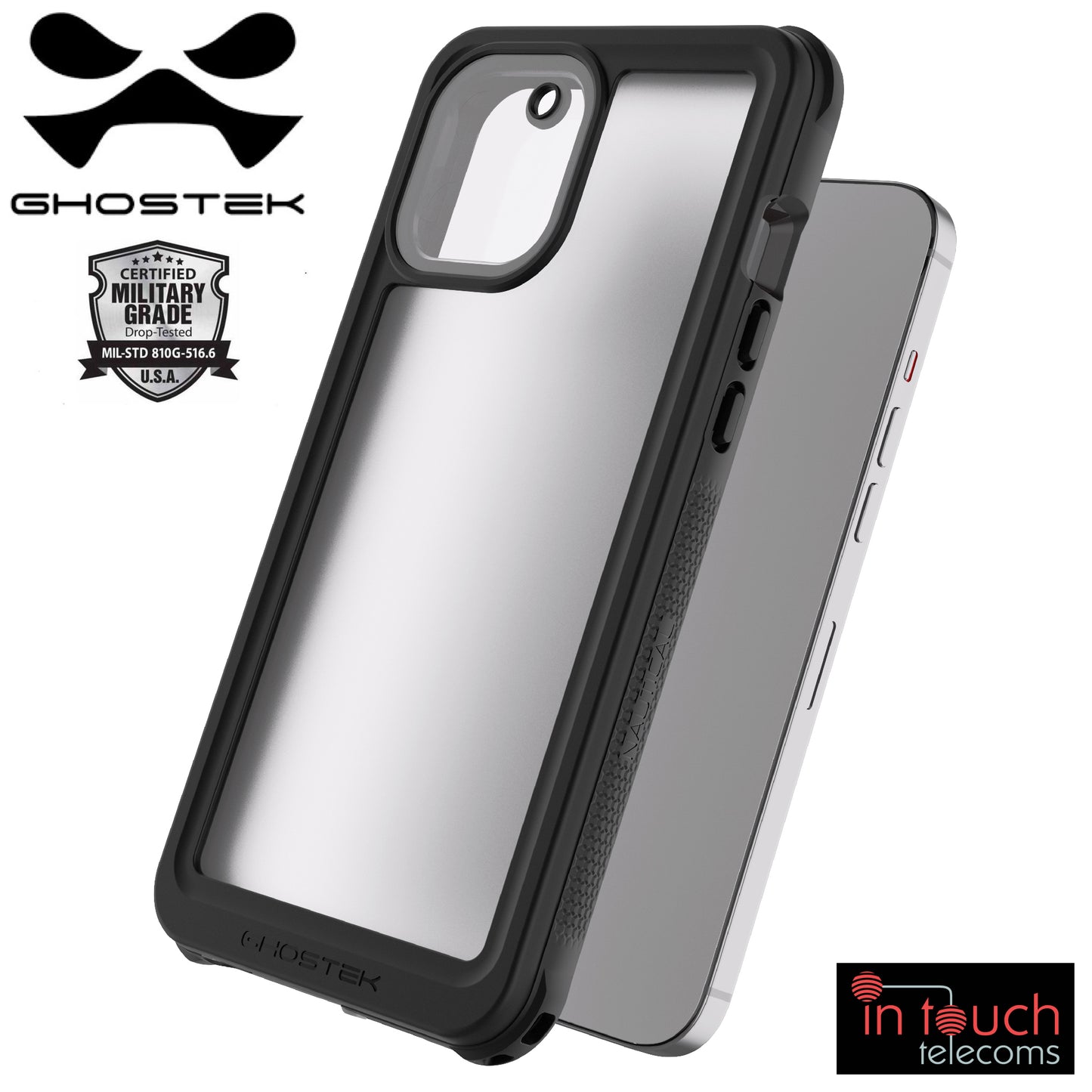 Ghostek Nautical Slim Case for iPhone 13 Pro Max (6.7) | Military Grade 360°