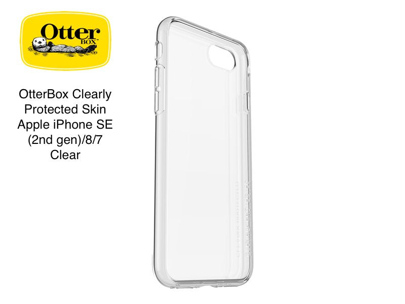 OtterBox Clearly Protected Skin Apple iPhone SE (2nd Gen)/8/7 | Military Grade