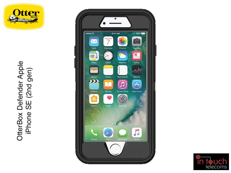 OtterBox Defender Apple iPhone SE (2nd gen)/8/7 Black