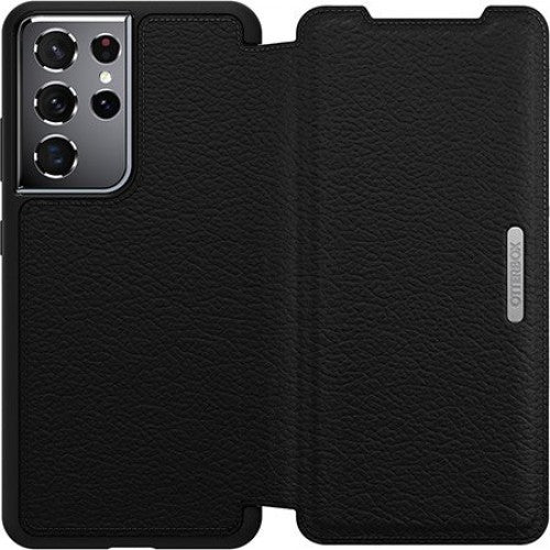 OtterBox Strada Series for Samsung Galaxy S21 Ultra 5G | Shadow Black