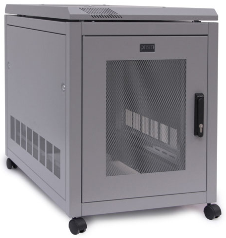 Prism 18U 600mm x 1000mm PI Data Cabinet - Black/Grey | CAB18610