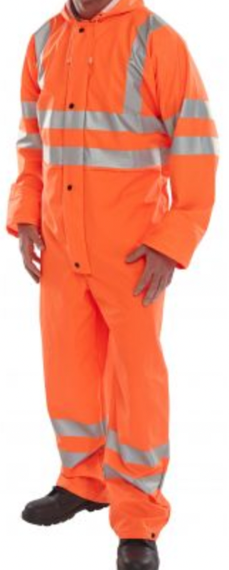 Rail Certified Class 3 Hi Vis Coverall | EN ISO 20471 Class 3 & RIS-3279-TOM