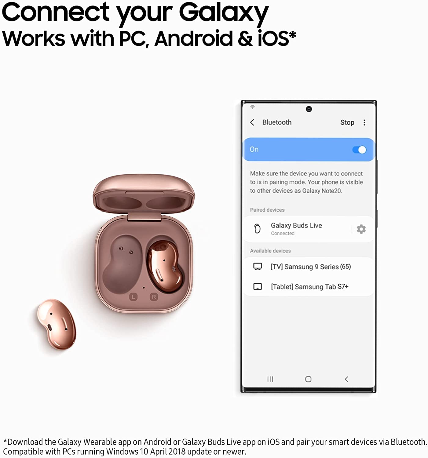 Samsung Galaxy Buds Live True Wireless Stereo (TWS) | R180