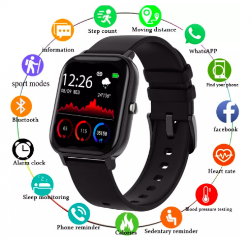 Smart Watch for iOS or Android | Waterproof | GPS