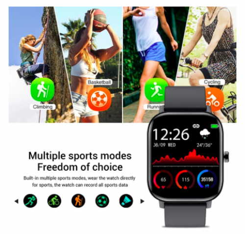 Smart Watch for iOS or Android | Waterproof | GPS