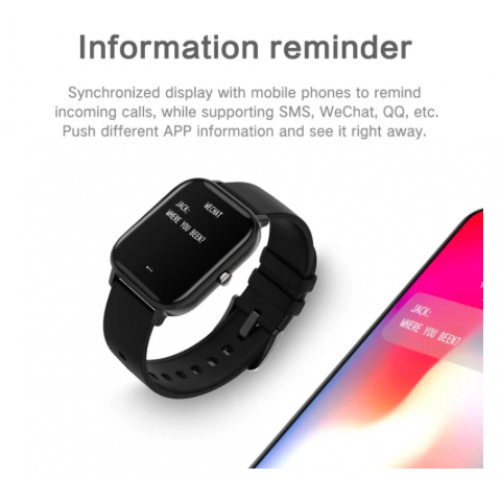 Smart Watch for iOS or Android | Waterproof | GPS