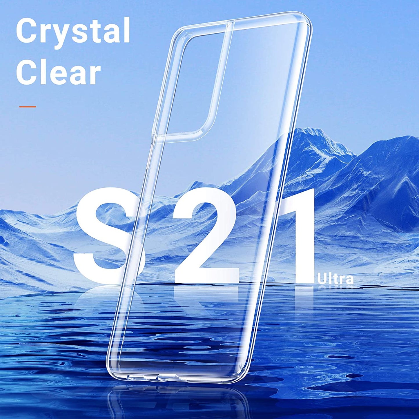 TORRAS Crystal Clear Samsung Galaxy S21, S21+, S21 Ultra | Military Grade
