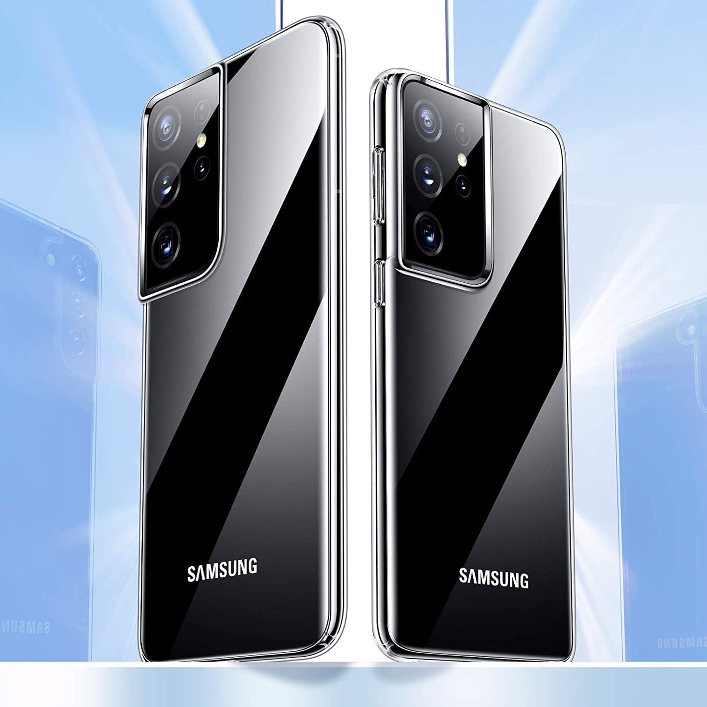 TORRAS Crystal Clear Samsung Galaxy S21, S21+, S21 Ultra | Military Grade