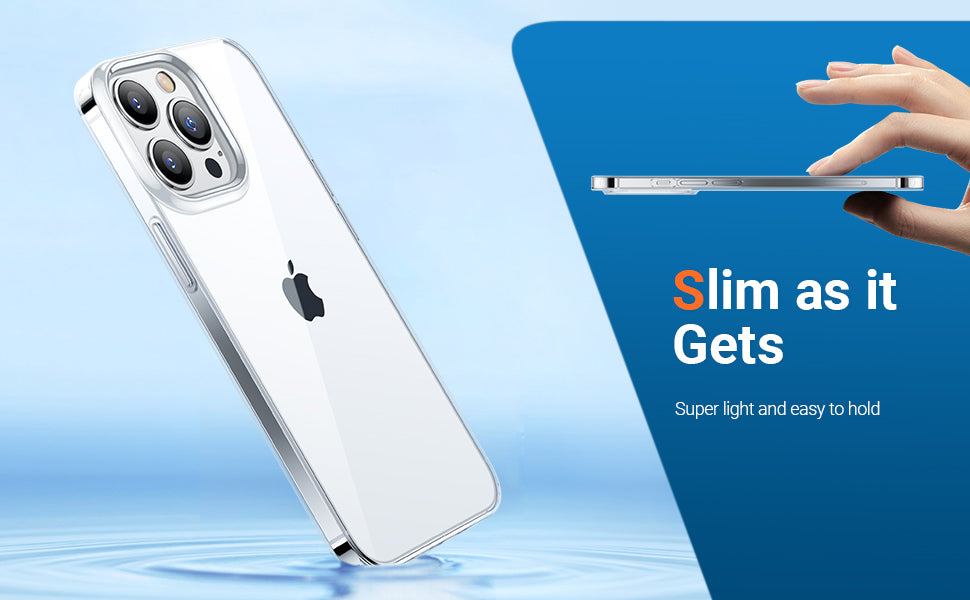 TORRAS Crystal Clear iPhone 13 | Military Grade Shockproof
