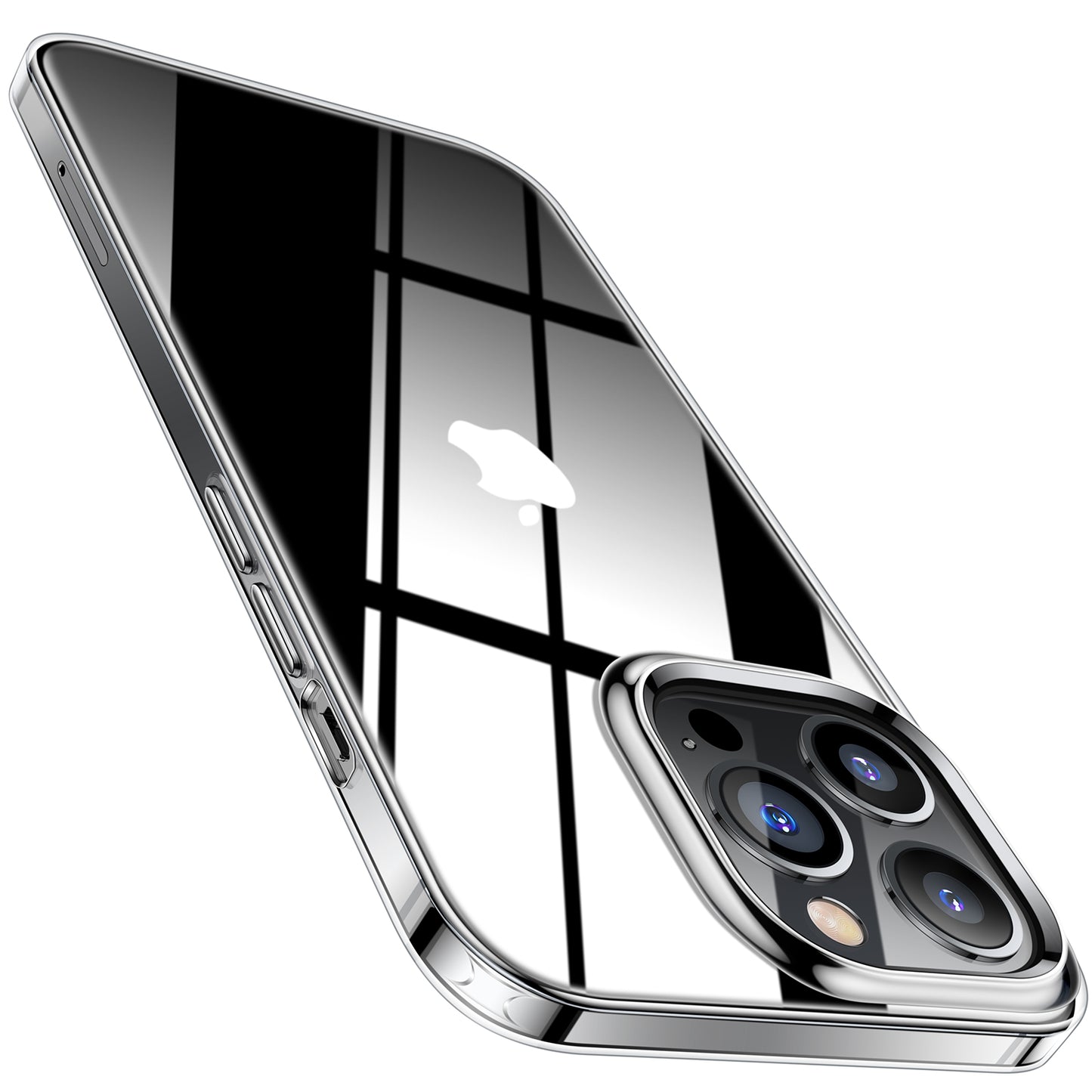 TORRAS Crystal Clear iPhone 13 | Military Grade Shockproof