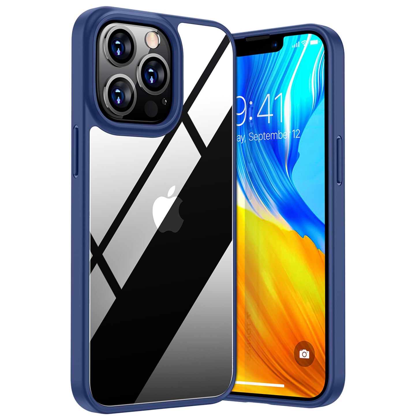 TORRAS Diamond Clear for iPhone 13 | Military Grade