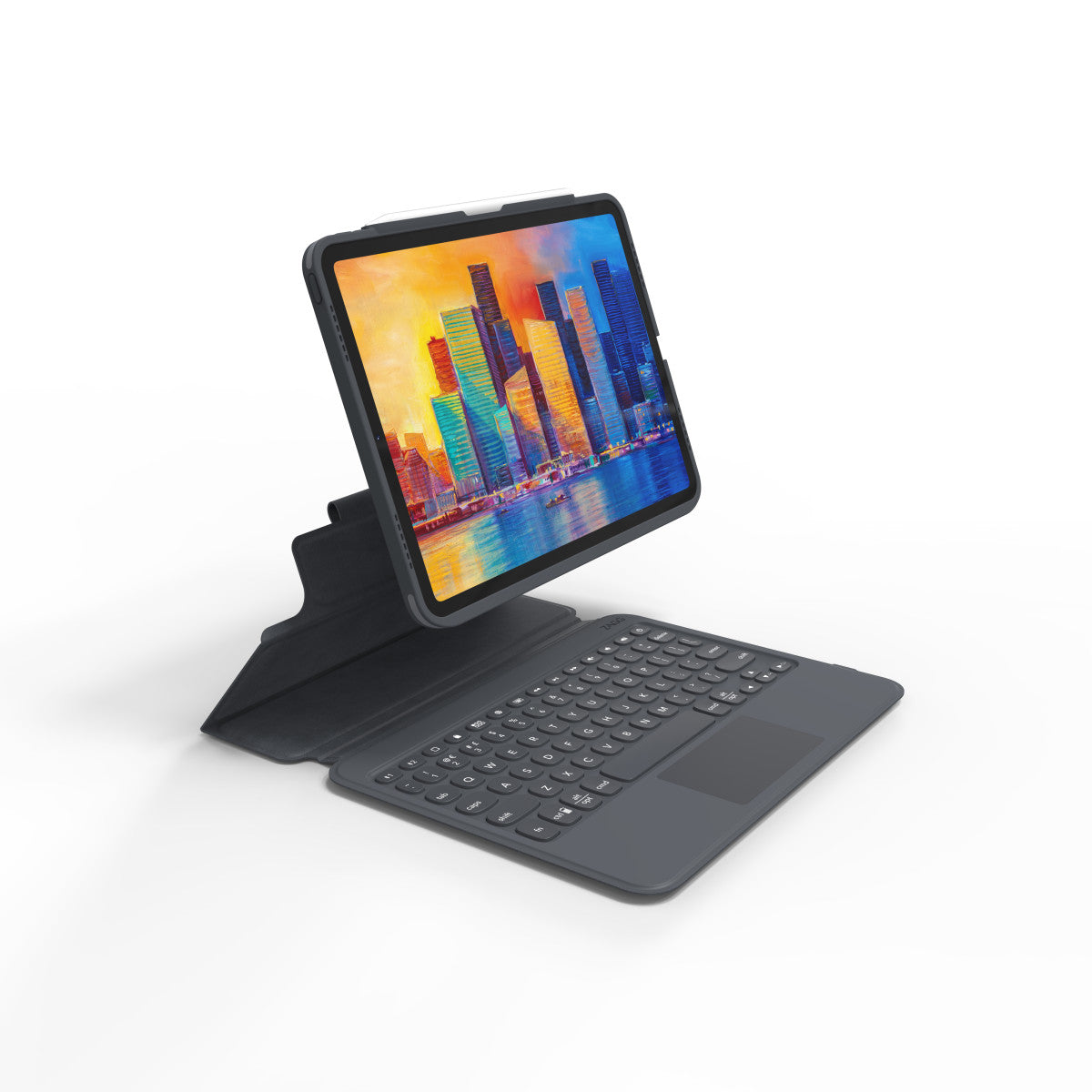ZAGG Keyboard Pro Keys with Trackpad-Apple-iPad 10.2-Black/Gray-UK