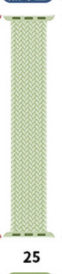 Nylon Stretch Woven Strap | Compatible with Apple Watch 38mm to 42mm