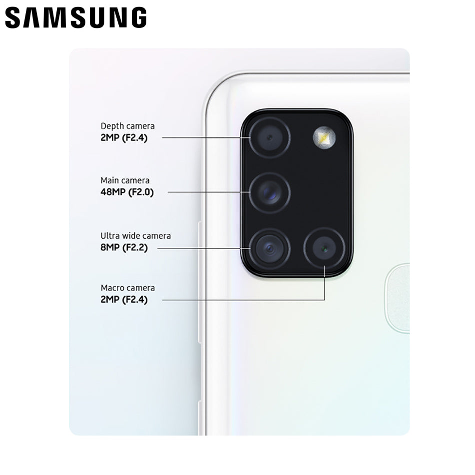 Samsung Galaxy A21S (6.5), 32GB, 48 MP | Factory Unlocked / SIM Free