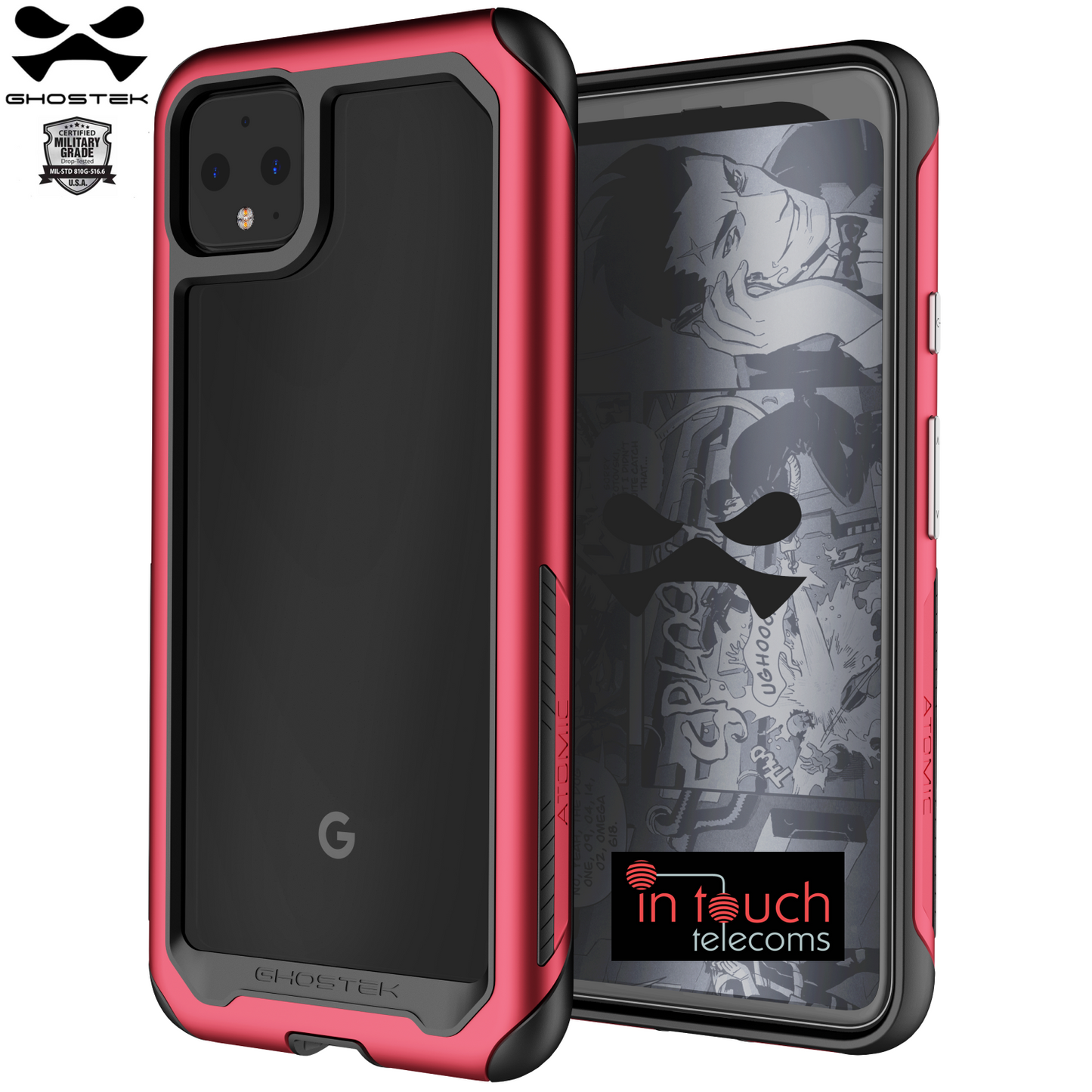 Ghostek Atomic Slim 3 Case for Google Pixel 4XL | Military Drop Tested