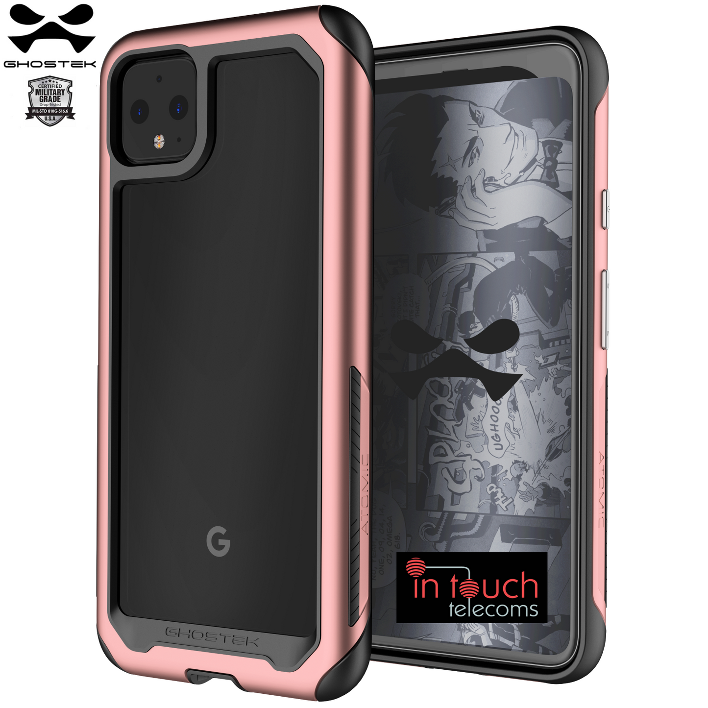 Ghostek Atomic Slim 3 Case for Google Pixel 4XL | Military Drop Tested
