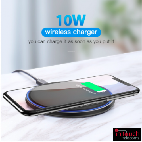 Qi 10W Wireless Slimline Mirror Charging Pad | 10W Fast Charger