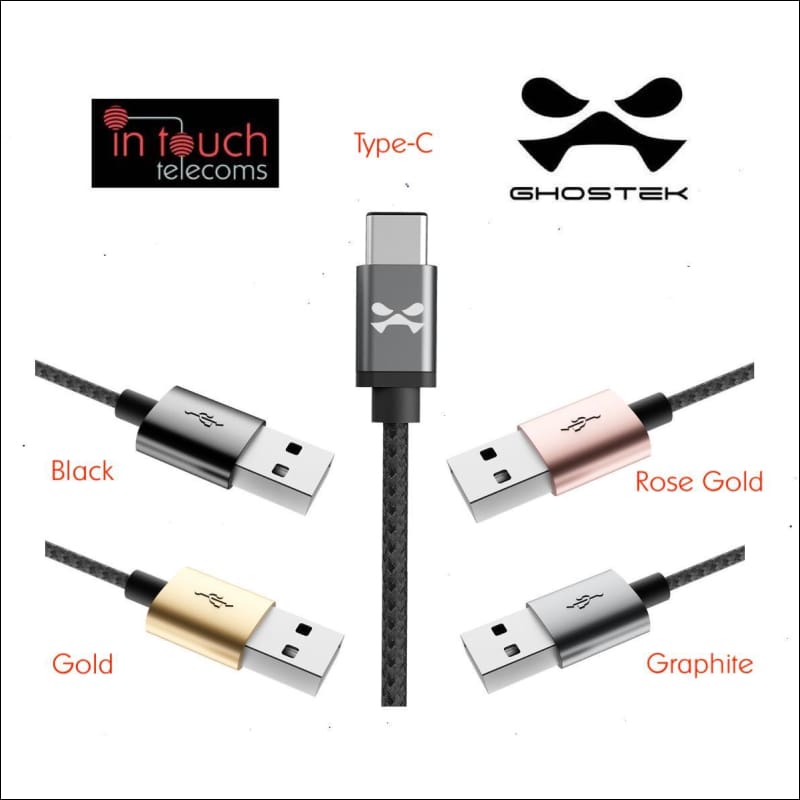 Fast Charge 1m Type-C Cable | Ghostek NRGline