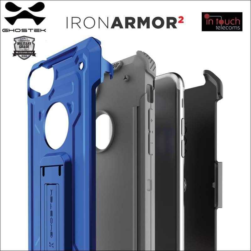 Ghostek Armor2 Case for iPhone 8/7/SE | Tough Rugged Military Drop Tested