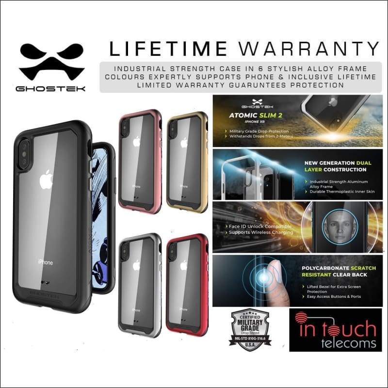 Ghostek Atomic Slim 2 Case for iPhone XS Max | Military Drop Tested Rugged Case