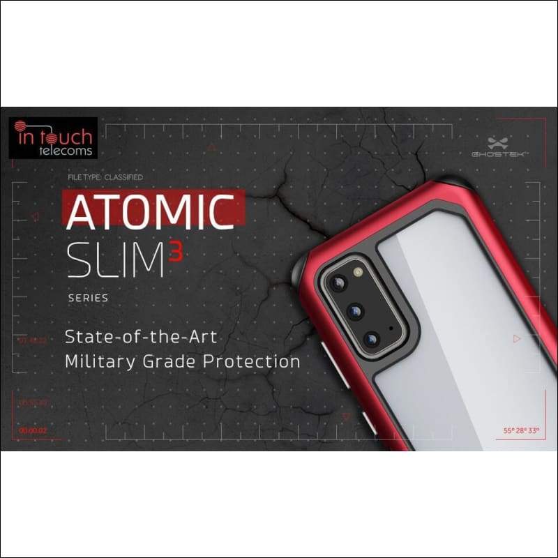 Ghostek Atomic Slim 3 Case for Samsung Galaxy S20 | Military Drop Tested