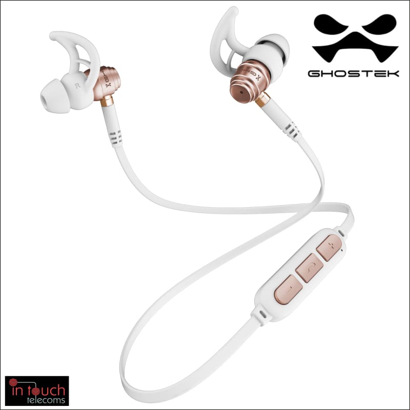 Ghostek Fuze Wired & Wireless Water Resistant Headphones | Bluetooth V4.2