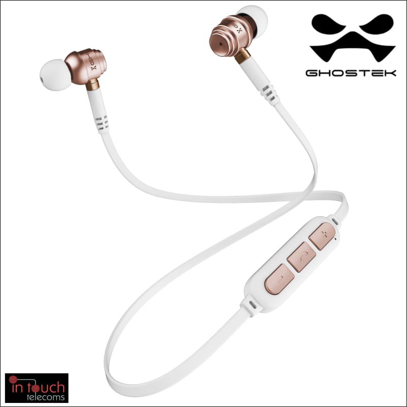 Ghostek Fuze Wired & Wireless Water Resistant Headphones | Bluetooth V4.2
